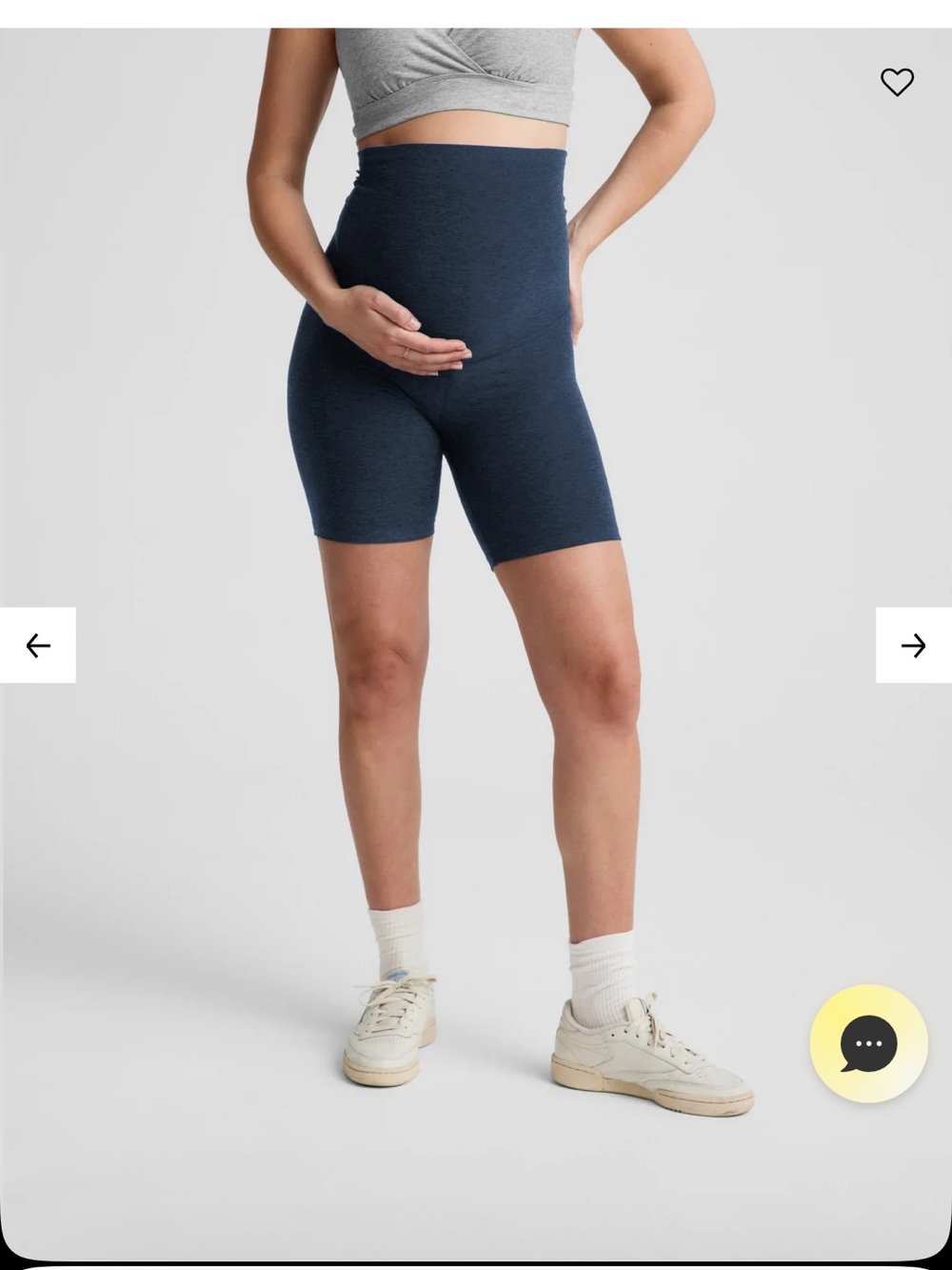 Spacedye cruiser Maternity Beyond Yoga High-Waist Maternity Bike Shorts xl